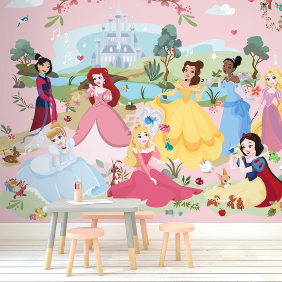 View Disney Princess Mural View Disney Princess Mural