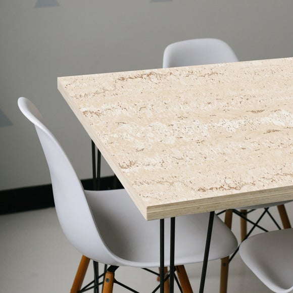 View Fablon Premium Travertine Effect Sticky Back Plastic View Fablon Premium Travertine Effect Sticky Back Plastic