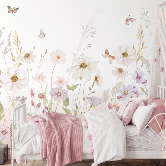 Floral Meadow Mural