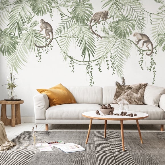 Monkey Vines Mural