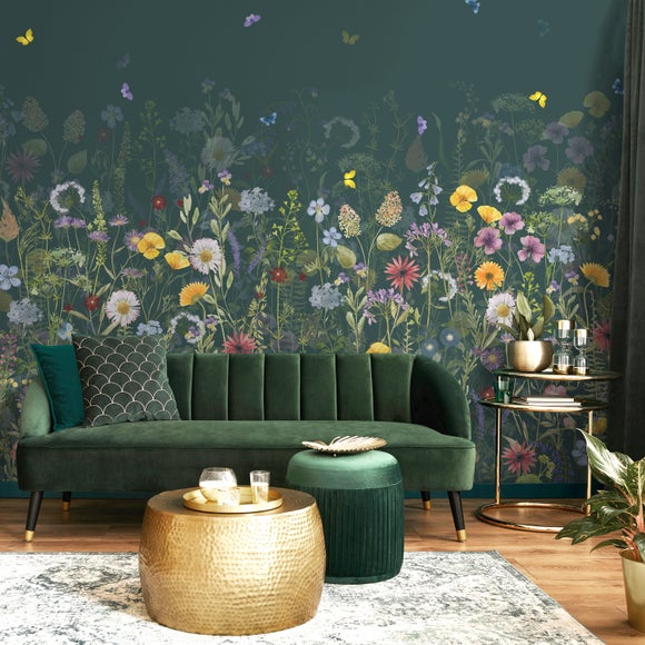 Spring Flowers Large Mural