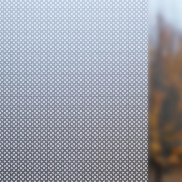 Fablon Point White Window Film