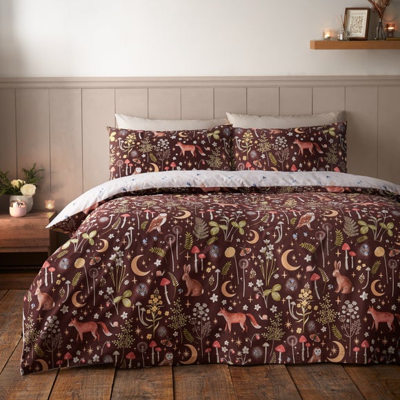 Catherine Lansfield Enchanted Twilight Quilt Cover & Pillowcase Set