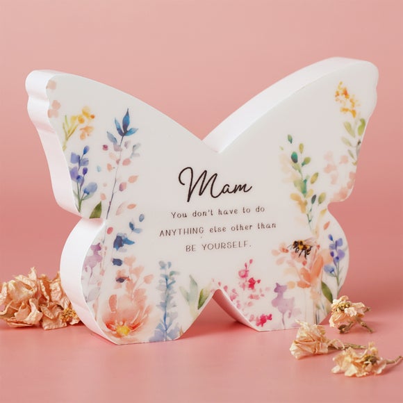 The Cottage Garden Floral Mantel Butterfly Ornament