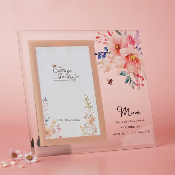 View The Cottage Garden Floral Glass Photo Frame View The Cottage Garden Floral Glass Photo Frame