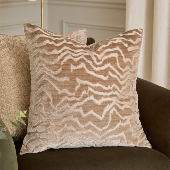 Paoletti Tierra Velvet Square Cushion