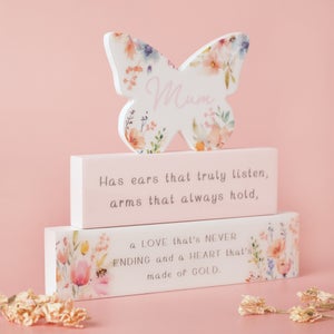 The Cottage Garden Butterfly Stacking Plaque Ornament