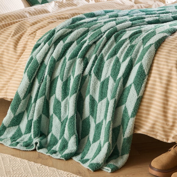 furn. Olsen Geometric Throw 130cm x 180cm
