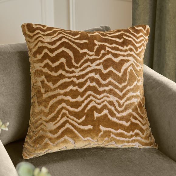 Paoletti Tierra Velvet Square Cushion