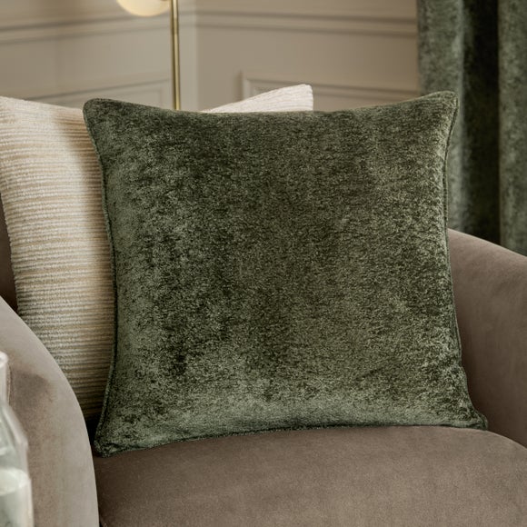 Paoletti Lustre Velvet Square Cushion