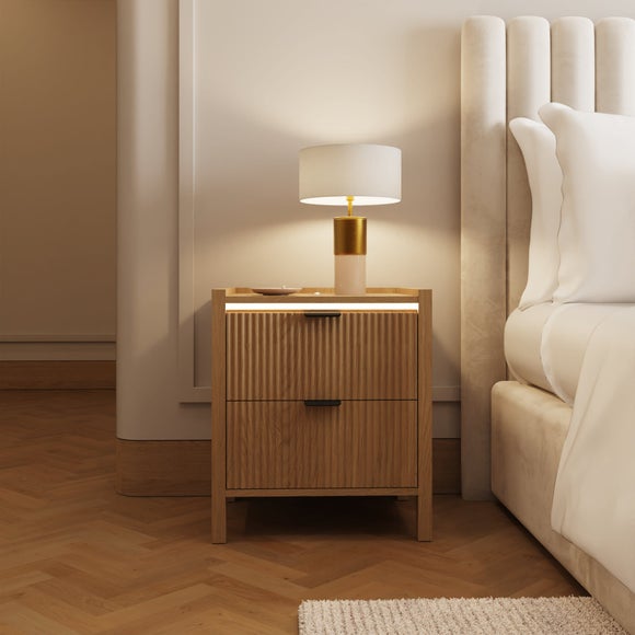 Orie LED Bedside Table