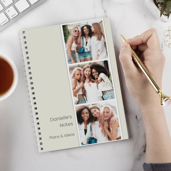 Personalised Photo Strip Notebook