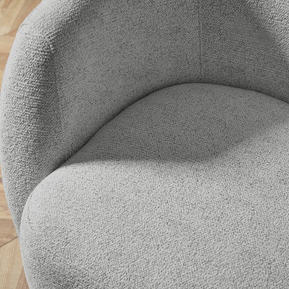 Photo 3 of Bowline Chenille Swivel Accent Chair