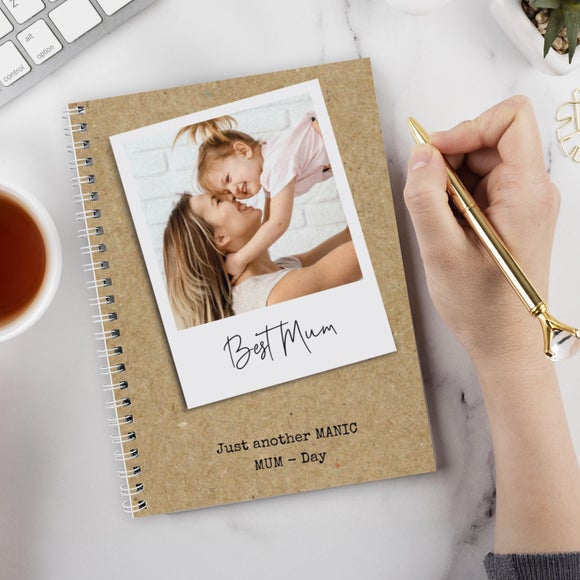 Personalised Polaroid Photo Notebook