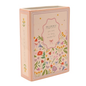 Love Life Mummy Ceramic Book Vase