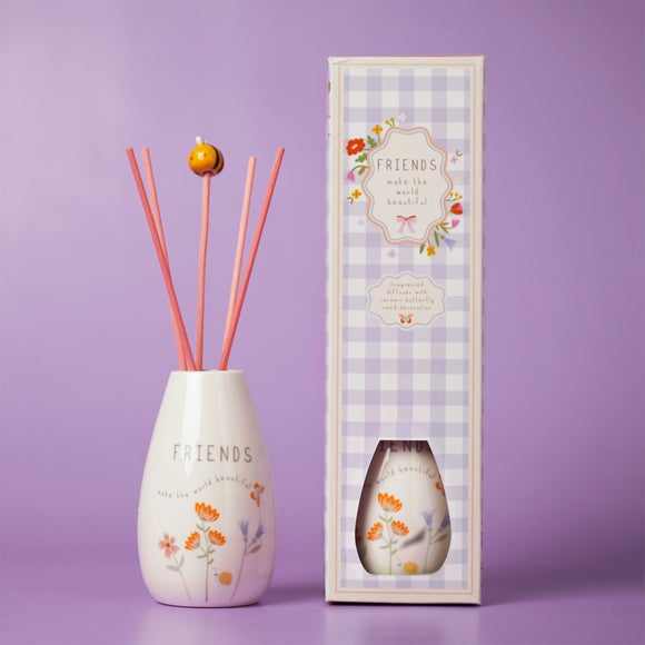 Click to view product details and reviews for Love Life Friend Lychee Raspberry Ceramic Diffuser.