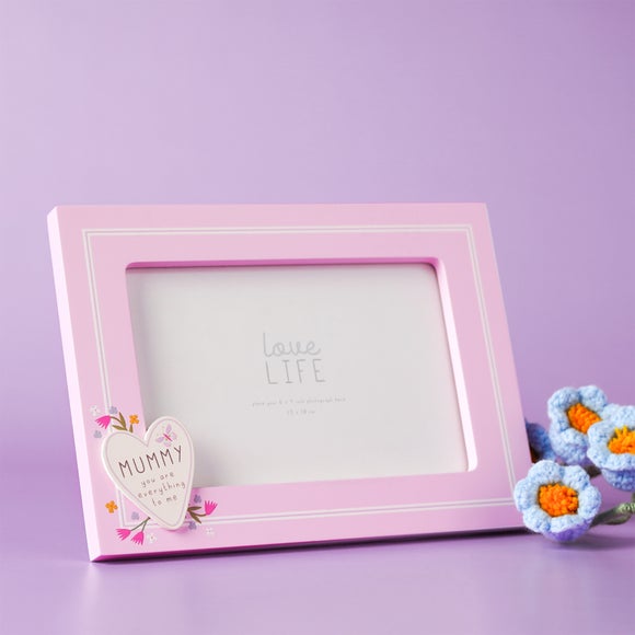 Click to view product details and reviews for Love Life Mummy Heart Photo Frame.
