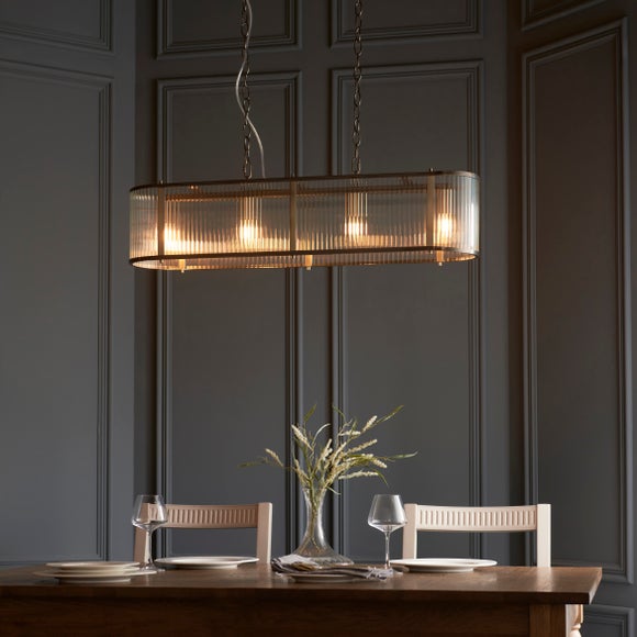Return - Vogue Hadley Modern 4 Light Adjustable Pendant Light