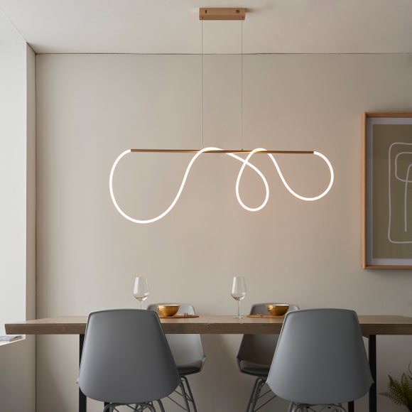 Return - Vogue Aletta Modern Adjustable LED Pendant Light