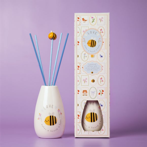 Love Life Love Home Lychee & Raspberry Ceramic Diffuser