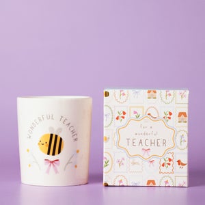 Love Life Teacher Lychee & Raspberry Ceramic Candle