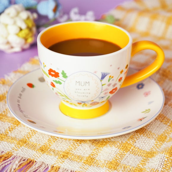 Click to view product details and reviews for Love Life Mum Cup Saucer.