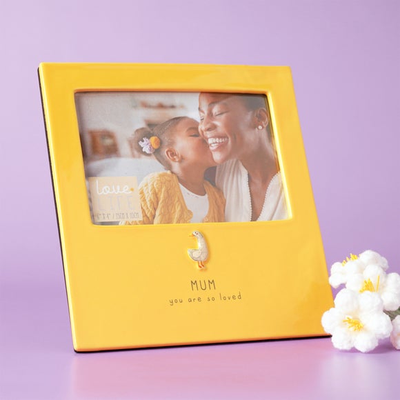 Click to view product details and reviews for Love Life Mum Ceramic Photo Frame.