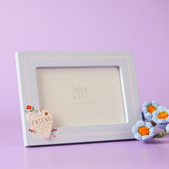 Love Life Friend Heart Photo Frame