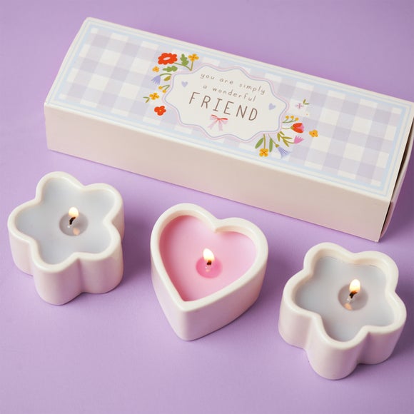 Love Life Wonderful Friend Lychee & Raspberry Mini Candles