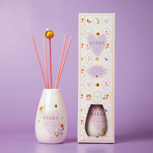 Click to view product details and reviews for Love Life Nanna Lychee Raspberry Ceramic Diffuser.