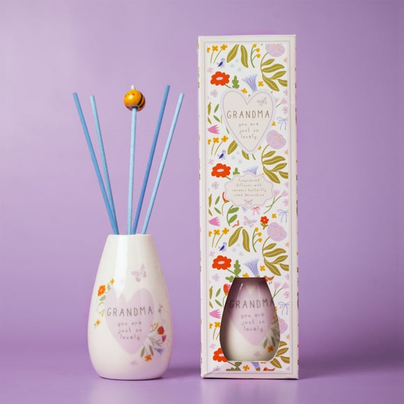 Click to view product details and reviews for Love Life Grandma Lychee Raspberry Ceramic Diffuser.