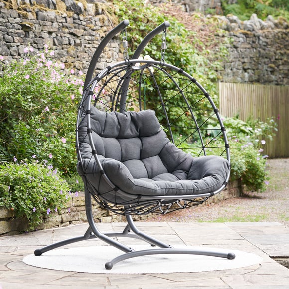 Click to view product details and reviews for Pacific Lifestyle Lyon Outdoor Double Hanging Chair.