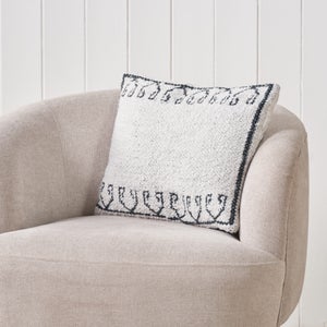 Pacific Lifestyle Set Of 3 Greek Key Outdoor Scatter Cushions