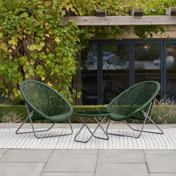 Pacific Lifestyle Tobs Foldable Outdoor Loungers Set