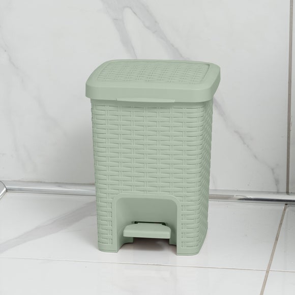 Addis Rattan Bathroom Pedal Bin