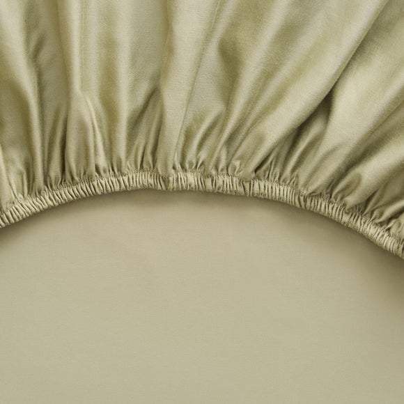 Hotel 400 Thread Count 100 Cotton Sateen Fitted Sheet