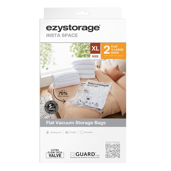Ezy Storage Insta Space Pack of 2 Vacuum Storage Bags
