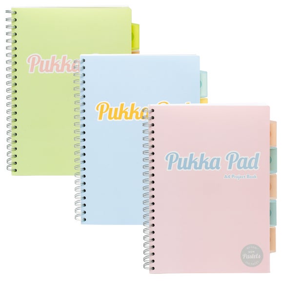 Pukka Pad A4 Project Notebook