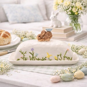 Eggstraordinary Gift Co. Bunny Butter Dish
