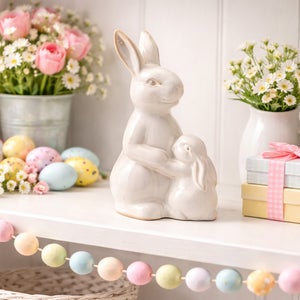 Eggstraordinary Gift Co. Bunny And Baby Ornament