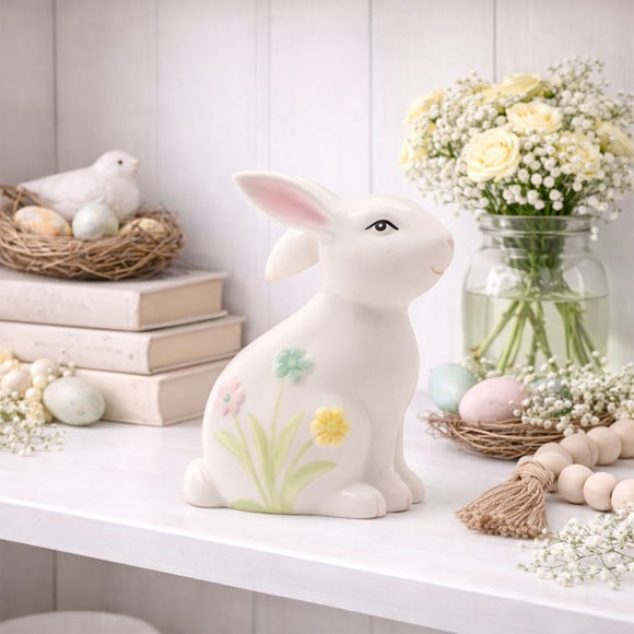 Eggstraordinary Gift Co. Bunny Floral Ornament