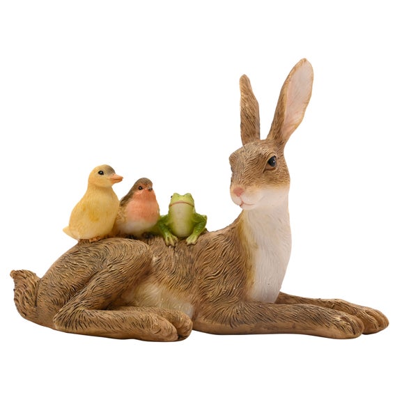 Eggstraordinary Gift Co. Rabbit, Chick, Robin & Frog Ornament