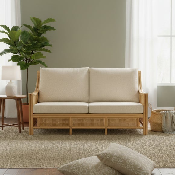 Desser Chester Rattan 3 Seater Sofa