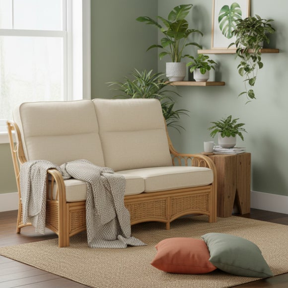 Desser Vale Rattan 3 Seater Sofa