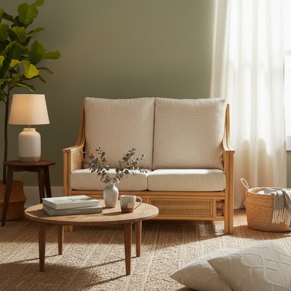 Desser Chester Rattan 2 Seater Sofa