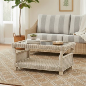 Desser Dijon Rattan Coffee Table