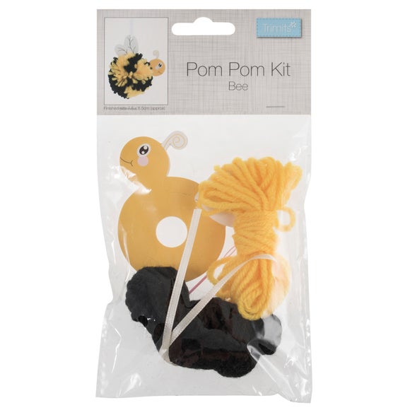 Trimits Bee Pom Pom Decoration Kit