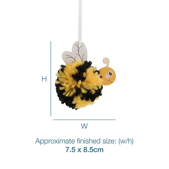 Photo 4 of Trimits Bee Pom Pom Decoration Kit Photo 4 of Trimits Bee Pom Pom Decoration Kit