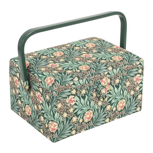 View Hobby Gift Floral Medium Sewing Box View Hobby Gift Floral Medium Sewing Box