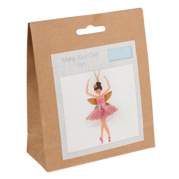 Trimits Sugar Plum Fairy Felt Decoration Kit